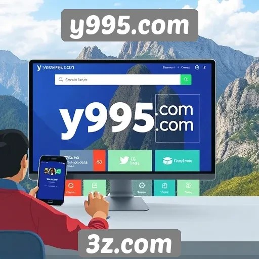 experiência de usuário aprimorada no site y995.com