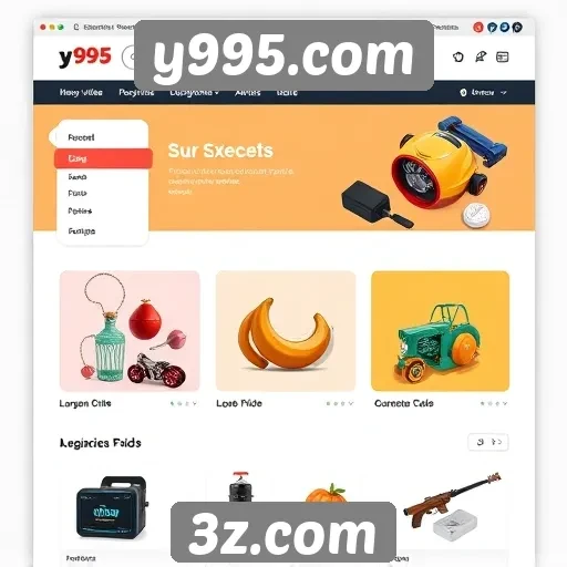 Interface amigável do y995.com melhora experiência do usuário